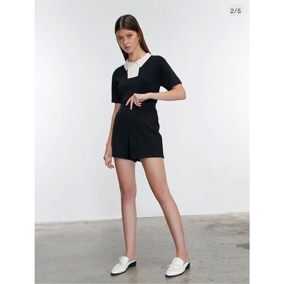 Pomelo Black High Waisted Shorts Size 28 - Picture 6 of 6